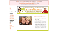 Desktop Screenshot of marrowdrives.org
